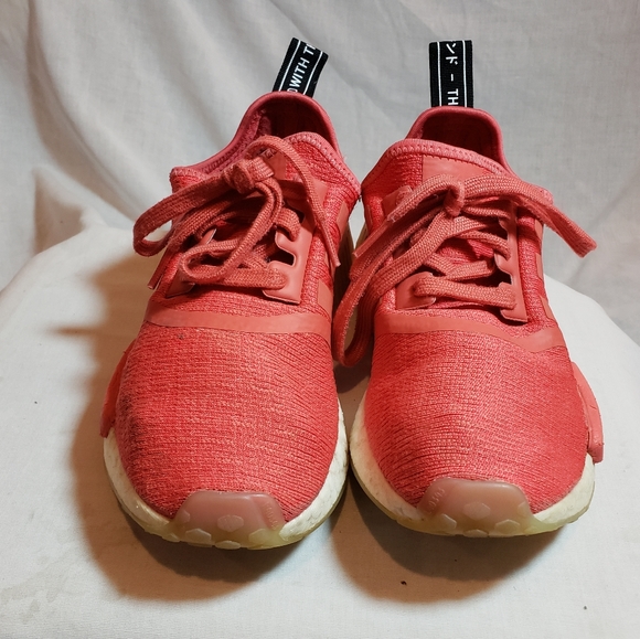 ADIDAS NMD-R1 WOMEN'S RUNNING SHOES CQ2014 RUNNER NOMAD TRACE SCARLET RED PINK - Picture 3 of 9